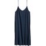 H&M Dżersejowa sukienka do kolan 0526130003 Ciemnoniebieski