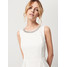 Mohito Biała sukienka z biżuteryjnna aplikacją CELEBRATION QM834-00X