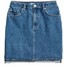 H&M Spódnica dżinsowa 0466801006 Niebieski denim