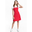 H&M Krótka sukienka z dżerseju 0488491003 Czerwony