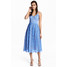 H&M Koronkowa sukienka 0497680001 Niebieski