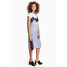 H&M Sukienka na ramiączkach 0478712002 Jasnoniebieski