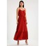 mint&berry Długa sukienka red ochre M3221CABQ