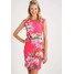 Wallis NEON TROPICAL WRAP Sukienka etui pink WL521C0A8