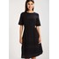 Selected Femme SFCHARLINE Sukienka letnia black SE521C0E2
