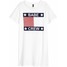 H&M Sukienka T-shirt 0502157004 Biały