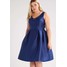 Chi Chi London Curvy CARMEN Sukienka koktajlowa navy CV721C014