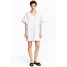 H&M Krótka sukienka z dżerseju 0525861002 Biały