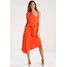Warehouse ONE SHOULDER Sukienka letnia orange WA221C0AW