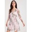 New Look Petite ESME FLORAL Sukienka letnia pink NL721C02D