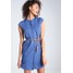 Vero Moda VMVEDA Sukienka koszulowa medium blue denim VE121C13L