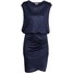 H&M MAMA Sukienka dla karmiącej 0442672002 Ciemnoniebieski