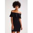 New Look FRILL BARDOT Sukienka letnia black NL021C0M2
