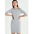 Vero Moda VMBILLIE Sukienka z dżerseju light grey melange VE121C149