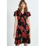 Dorothy Perkins FLORAL WRAP Sukienka z dżerseju multi colour DP521C158
