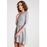 Vero Moda Petite VMMAGGIE Sukienka z dżerseju light grey melange VM021C00G
