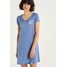TWINTIP Sukienka z dżerseju blue melange TW421CA37