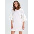 Missguided Petite FRILL Sukienka letnia white M0V21C02N