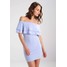 New Look Petite FRILL BARDOT Sukienka etui blue NL721C02L