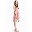 H&M Koronkowa sukienka 0530863002 Koraloworóżowy