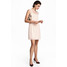 H&M Koronkowa sukienka 0509571003 Pudroworóżowy