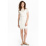 H&M Koronkowa sukienka 0488369002 Biały