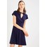 Dorothy Perkins KEYHOLE Sukienka z dżerseju navy blue DP521C164