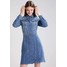 Lee 70S DRESS Sukienka jeansowa high stake blue LE421C00O