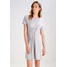 Vero Moda VMCORSAGE Sukienka z dżerseju light grey melange VE121C15W