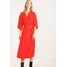 Moss Copenhagen ILSEY WRAP Sukienka letnia fiery red M0Y21C01J