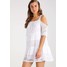 Topshop LACE COLD SHOULDER Sukienka letnia white TP721C0R1