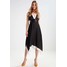 Sisley Długa sukienka black 7SI21C06P