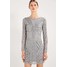Lace & Beads HYACINTH Sukienka koktajlowa light grey LS721C01W