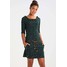 Ragwear TANYA ORGANIC Sukienka z dżerseju dark green R5921C021