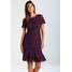 Wallis PEPLUM HEM Sukienka koktajlowa purple WL521C0BI