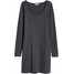 H&M Krótka sukienka z dżerseju 0502522001 Ciemnoszary