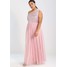 Lace & Beads Curvy ATHENA Suknia balowa pink LAF21C00J