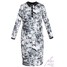 Monnari Sukienka z intrygującym printem SUKPOL0-15Z-DRE3820-KM20D601-R46