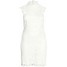 H&M H&M+ Koronkowa sukienka 0545504001 Biały