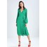 Gestuz NETE WRAP DRESS Sukienka letnia jolly green GE221C031