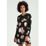 Oh My Love OML Sukienka letnia black floral ML121C01S