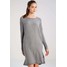 Benetton Sukienka dzianinowa charcoal 4BE21C07Q