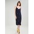 Topshop STAR MIDI SLIP Sukienka koszulowa navy TP721C0TL