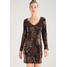 ONLY ONLCONFIDENCE Sukienka koktajlowa black/sequins copper ON321C0TP