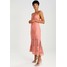 Endless Rose MERMAID FIT Długa sukienka azalea pink EN921C00E