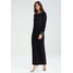 Wallis Petite MOON ROUCHED CUFF Długa sukienka black WP021C02T