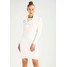 Miss Selfridge COWL NECK DRESS Sukienka dzianinowa off- white MF921C0HW