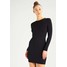 Ivyrevel ILLUSION DRESS Sukienka z dżerseju black IV421C04S