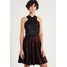 Armani Exchange Sukienka koktajlowa black/red ARC21C00A