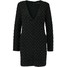 Lavish Alice STRONG SHOULDER DRESS Sukienka koktajlowa black L0K21C00W